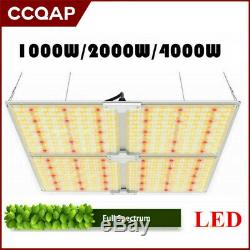 1000W 2000W 4000W LED Grow Light Samsung LM301B Indoor All Stages Veg Flower