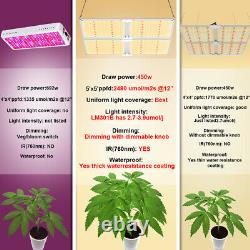 1000W 2000W 4000W LED Grow light Full Spectrum For Indoor Plants Veg Flower