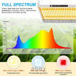 1000W 320LED Grow Lights Full Spectrum Indoor Hydroponic Veg Flower Plant Panel