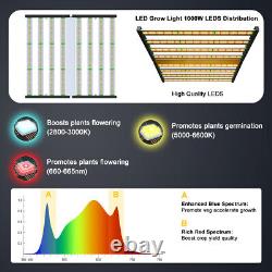 1000W Grow Light LED 6X6ft Full Spectrum Phlizon Commercial for Vertical Farming