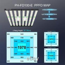 1000W Grow Light LED 6X6ft Full Spectrum Phlizon Commercial for Vertical Farming