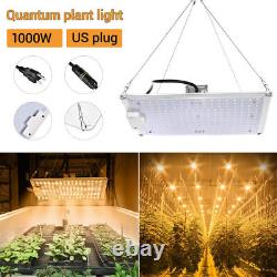 1000W LED Grow Light Full Spectrum for Greenhouse Indoor Plants Veg Bloom Lamp