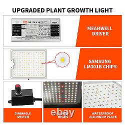 1000W LED Grow Light Panel Full Spectrum For Indoor Veg Bloom Sunlike Growing