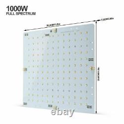 1000W LED Grow Light Ultra-thin Panel Full Spectrum For Indoor Plants Veg Lamp