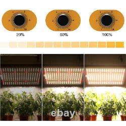 1000W LED Grow Light Veg Flower Indoor Dimmable Sunlike Full spectrum For Indoor