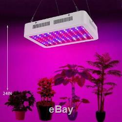1000W LED Plant Grow Light Full Spectrum Lamp Indoor Greenhouse Veg Flower Fruit