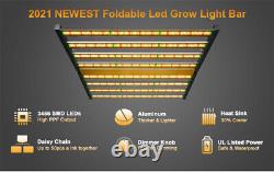 1000W PRO 8Bar Fold LED Grow Light Full Spectrum Commercial Indoor Plants Flower