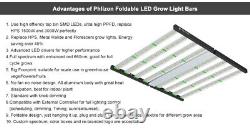 1000W PRO 8Bar Fold LED Grow Light Full Spectrum Commercial Indoor Plants Flower