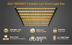 1000W Pro 8Bar Foldable LED Grow Light Commercial Medical Lamp VS Fluence/Gavita
