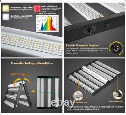 1000W Spider LED Grow Light Bar LM281B Full Spectrum Fold Commercial Indoor Grow