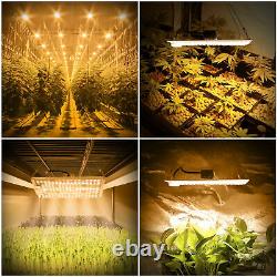 10X 1000W LED Grow Light Kit Full Spectrum Sunlike All Indoor Plant Veg Flower