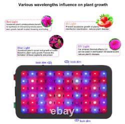 1200W LED Grow Light Lamp Full Spectrum for Indoor Plants Greenhouse Veg &Flower