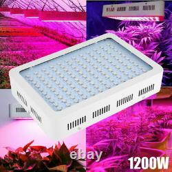 120pcs LED Grow Light White for Hydroponic Plant Veg Flower Dual Chips Lamp
