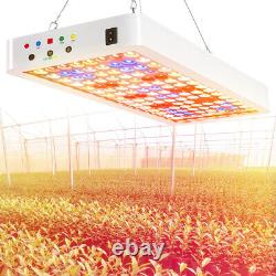 1600W 240LED Grow Light Lamp Full Spectrum Indoor Plants Veg Flower Timer Remote