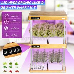 2-Tier LED Full Spectrum UV Grow Light Veg Lamp For Indoor Hydroponic Planting