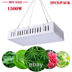 2 X 1500W DIY LED Grow Light For Indoor House Hydroponic Veg Bloom Plant Lamp