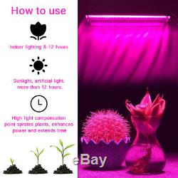 2 X 2000W Plant LED Grow Light 2FT T5 Full Spectrum Indoor Veg Flower Tubes Lamp