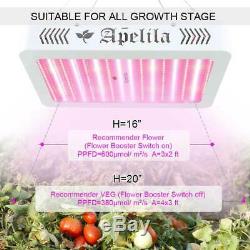 2 pcs 3000W LED Grow Light Full Spectrum For Hydroponic Veg Flower Plant Lamp