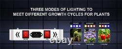 2000W Full Spectrum LED Grow Lights for Indoor Plants Hydroponic Veg Bloom Light