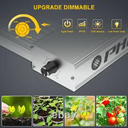 2000W LED Grow Light Full Spectrum 4x4ft Coverage Dimmable Indoor Hydroponic Veg