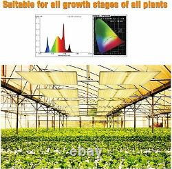 2000W LED Grow Light Kit Full Spectrum For All Indoor Plant Veg Flower Bloom US