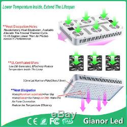 2000W LED Grow Light Kits Lamp for Plant Vegs Hydroponics Growing Full Spectrum