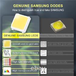 2000W LED Grow Light for Indoor Veg Bloom Plants Full Spectrum Samsung IR UV Kit