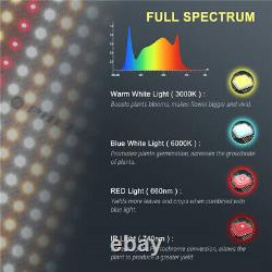 2000W LED Grow Lights Sunlike Full Spectrum Samsung LM301B Plant Lamp Veg Bloom