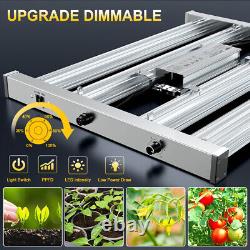 2000W LED Grow light fixture Full Spectrum 4x4ft Dimmable Indoor Hydroponic Veg