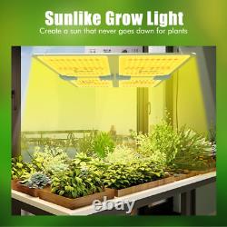 2000W Spider LED Grow Light Panel Sunlike Full Spectrum for Seedling Veg Flower