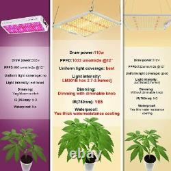 2000W Sunlike LED Grow Light Full Spectrum for Greenhouse Tent Veg Plants Flower