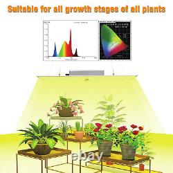2000Watt Plate Plant Grow Light Remote Dimmable Full Spectrum Indoor Plants Veg