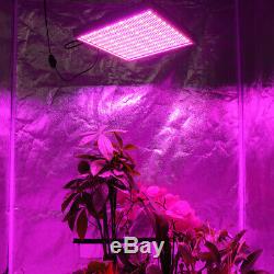 200W Dimmable LED Grow Light Hydroponic Full Spectrum Veg Bloom Plant Lamp Panel