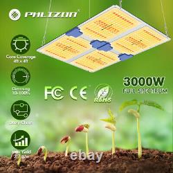2022 Update Diode PL-3000 LED Grow Light Use with Samsung LM281B Veg Flowers