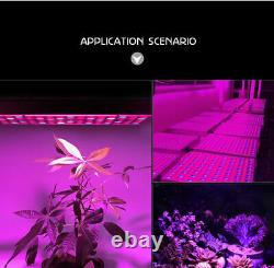 20x 8000W LED Grow Light Panel Lamp UV Full spectrum Hydroponic Plant Veg Flower