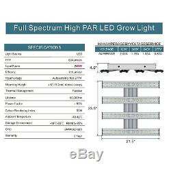 240W Full Spectrum LED Grow Light Lamp Bulb Strip for Plant from Veg to Bloom