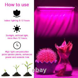 2PCS 2000W Plant LED Grow Light 2FT T5 Full Spectrum Indoor Flower Veg Tube Lamp