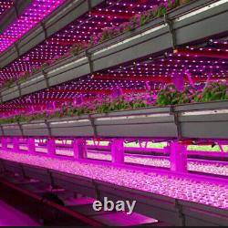 2PCS 2000W Plant LED Grow Light 2FT T5 Full Spectrum Indoor Flower Veg Tube Lamp