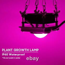 2PCS 3000W COB LED Grow Light Full Spectrum Hydroponic For Plant Veg Flower Lamp