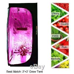 2PCS Mars Hydro Pro II 400W LED Grow Light Full Spectrum for Indoor Veg Flower