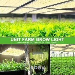 2PCS Unit Farm UFL 3000W LED Grow Light Full Spectrum Indoor Plant Veg Flower IR