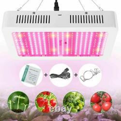 2X 5000W Hydro LED Grow Light Full Spectrum For Indoor Plants UV IR Veg Flower