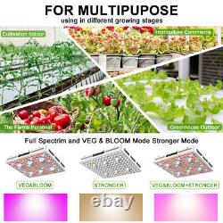 3000W Cree COB LED Grow Lights Full Spectrum Veg /Bloom for Indoor Herbs Plants