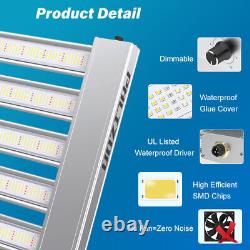 3000W Dimmable LED Grow Light Bar Full Spectrum for Indoor Plants Commercial Veg