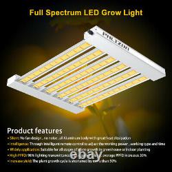 3000W LED Grow Light Full Spectrum 5x5ft Coverage Dimmable Indoor Hydroponic Veg