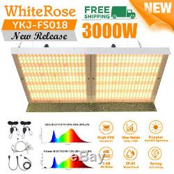 3000W LED Grow Light Full Spectrum Sunlike 3500K for Indoor Plants Vegs Lamp