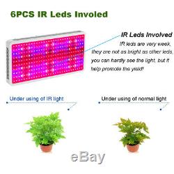 3000W LED Grow Light Kits Full Spectrum Lamp for Hydroponics Plant Veg 110V 220V