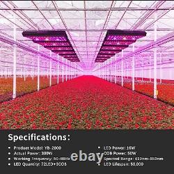 300W LED Grow Light 3 Modes Full Spectrum Grow Lights Veg Flower Growing Lamps