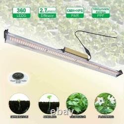 360-LEDs 1500W LED Grow Light Bars Wideband Full Spectrums for Veg Flower plants