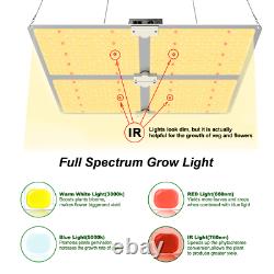 4000W LED Grow Light Full Spectrum Indoor Plants Veg Flower Kit with LM301 Led
